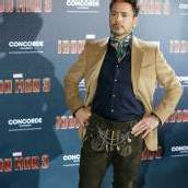 Hollywood-Star in Lederhosen