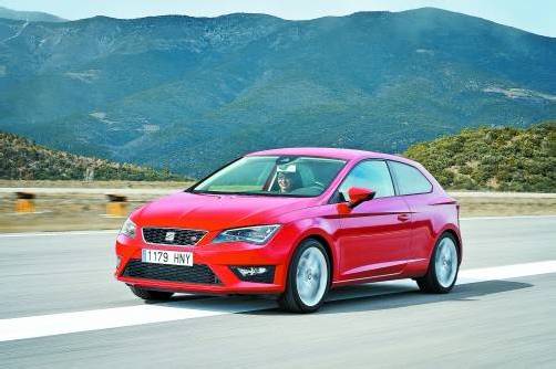 Seat Leon SC: Der erste Dreitürer repräsentiert das neue Markendesign. Fotos: werk