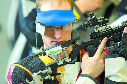 Thomas Muxel holte zwei Titel für die USG Hard. Foto: hartinger