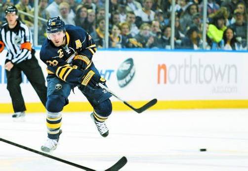 Thomas Vanek: Saisontor Nummer 18 für Buffalo. Foto: ap