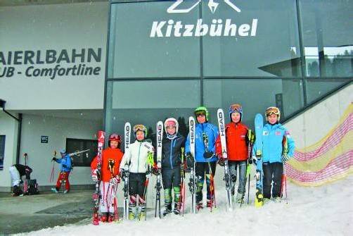 Vorarlbergs jüngste Rennläufer machten beim Kids-Cups-Finale in Kitzbühel eine sehr gute Figur. Foto: privat