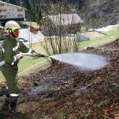 Feuer geriet außer Kontrolle