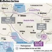 Schweres Erdbeben hat erneut Iran erschüttert