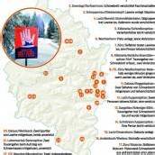 Ein Toter und elf Verletzte bei Lawinenunfällen