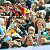 100.000 Menschen kamen an einem Werktag zur Generalaudienz des Papstes