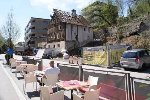 An der Liechtensteiner Straße soll eine Wohnanlage entstehen. Foto: VN