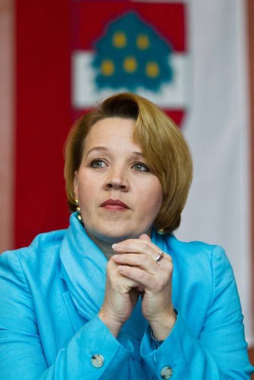 Andrea Kaufmann (44), Dornbirns neue Bürgermeisterin. Foto: VN