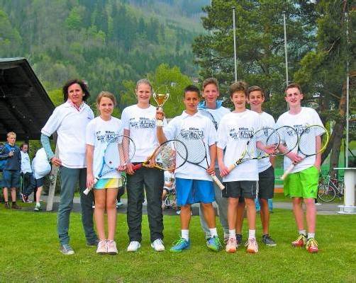 Das Siegerteam des BG Feldkirch mit Betreuerin Petra Ess. Foto: privat