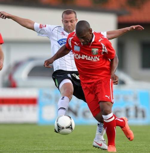 Der 28-jährige Brasilianer Jailson Severiano Alves wird in der kommenden Saison für Austria Lustenau auf Torejagd gehen. Foto: GEPA