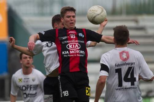 Der FC Hard und Altachs Amateure stehen sich im VFV-Cup-Halbfinale gegenüber. Foto: steurer