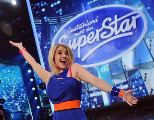 Die 24-jährige Schweizerin Beatrice Egli konnte im Finale 70 Prozent der Zuschauer überzeugen. Foto: EPA
