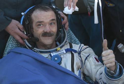 Die Crew hat die Landung gut überstanden. Foto: EPA