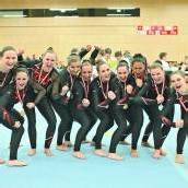 Sieben Mal am Podest beim TeamGymCup