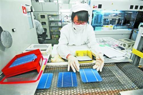 Die Zölle für Solarprodukte aus China werden diskutiert. Foto: ap