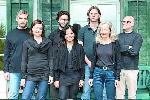 Dietmar Kirchner (rechts) mit dem Ensemble Septessenz. Foto: TaS