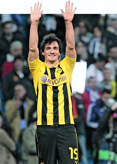 Doppelte Entwarnung bei Mats Hummels. Der BVB-Verteidiger ist für das CL-Finale fit und er wird weiter für Dortmund spielen. Foto: epa