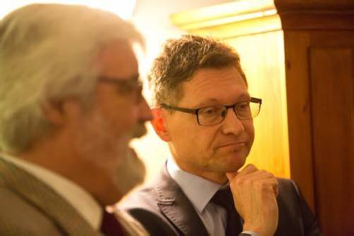 Dr. Klaus Grubhofer (l.) und Dr. Gerhard Müller. Steurer