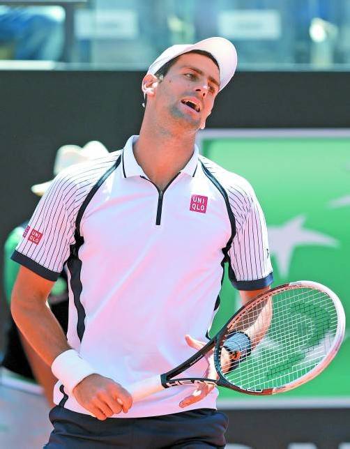 Enttäuschung nach dem Aus: Novak Djokovic. Foto: ap