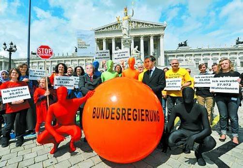 Entwicklungshilfe: Protest gegen Kürzung zeigt Wirkung. Foto: APA