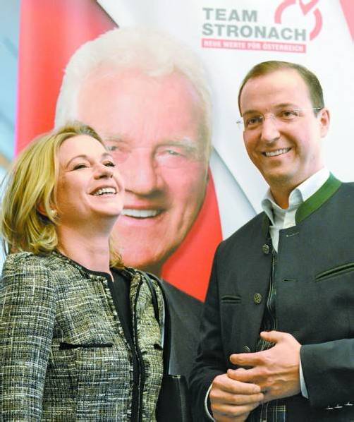 Ernest Gabmann weicht Elisabeth Kaufmann-Bruckberger. Foto: APA