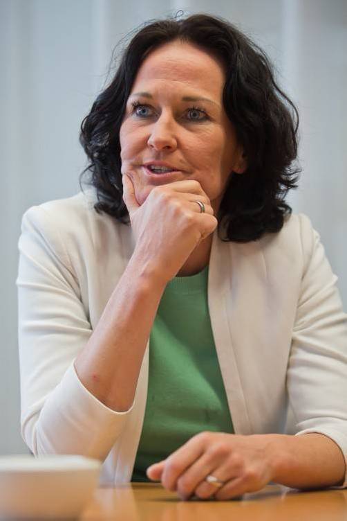 Eva Glawischnig will Biobauern-An-teil verdoppeln. Foto: VN/Steurer
