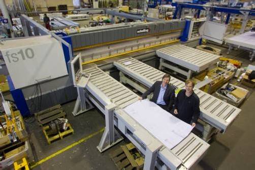 Für Rheintal Assets eine sehr gute Beteiligung: Schelling Anlagenbau. Schelling-Geschäftsführer Wolfgang Rohner (l.): „Wir jagen keinen Trends hinterher, wir machen sie.“ Foto: VN/hartinger