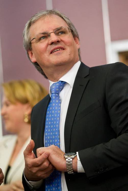 Harald Sonderegger hatte bei seiner gestrigen Wahl im Landtag die komplette Opposition gegen sich: „Das macht mir nichts aus.“ vn/Steurer