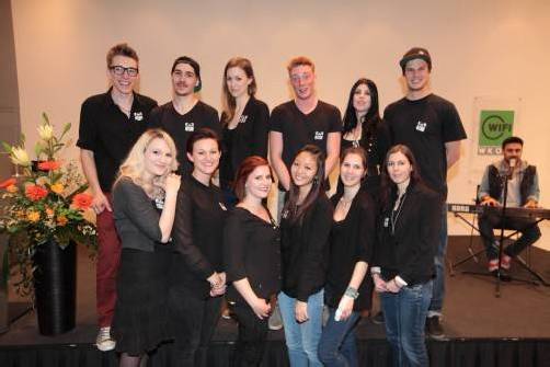 Hatten zur „Showtime“ geladen: die Studenten der Werbe- und Designakademie am Wifi in Dornbirn. Fotos: AME