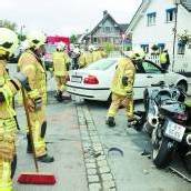Pkw gegen Motorrad: Ein Verletzter in Höchst