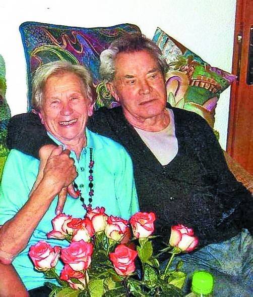 Isabella und Rudolf Lederhaß an ihrem Ehrentag.