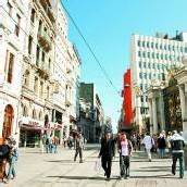 Shoppen auf der Istiklal Caddesi