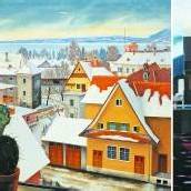 Malerei von Rudolf Wacker (1893–1939) und seiner Enkelin Alexandra Wacker (geb. 1958) in einer Ausstellung vereint