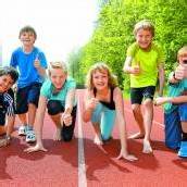Schüler drehen ihre Runden für guten Zweck