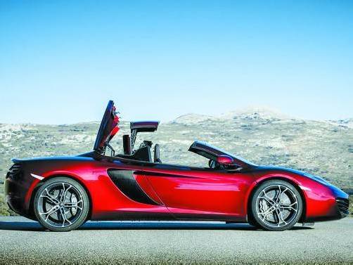McLaren 12C Spider: Leicht wie der Wind, schnell wie eine Rakete. Fotos: McLaren