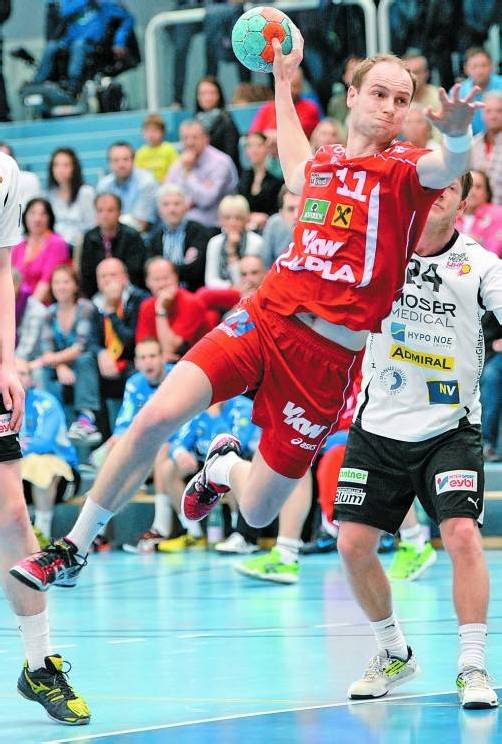 Michael Jochum bleibt beim Alpla HC Hard. Foto: GEPA