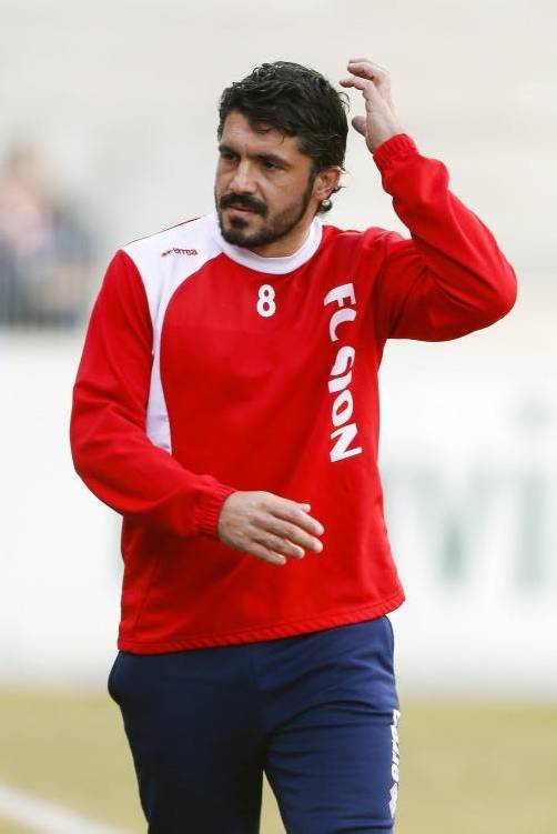 Muss in Sion wieder als Spieler ran: Gennaro Gattuso. Foto: reuters
