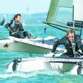 Speedsegler am Rohrspitz zu Gast