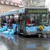 Stadtbus am Kornmarkt