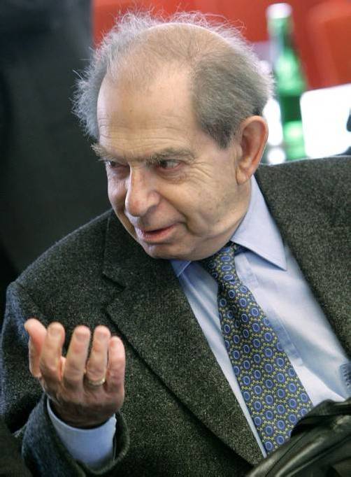Paul Lendvai stellt in Bregenz sein neues Buch vor. Foto: apa