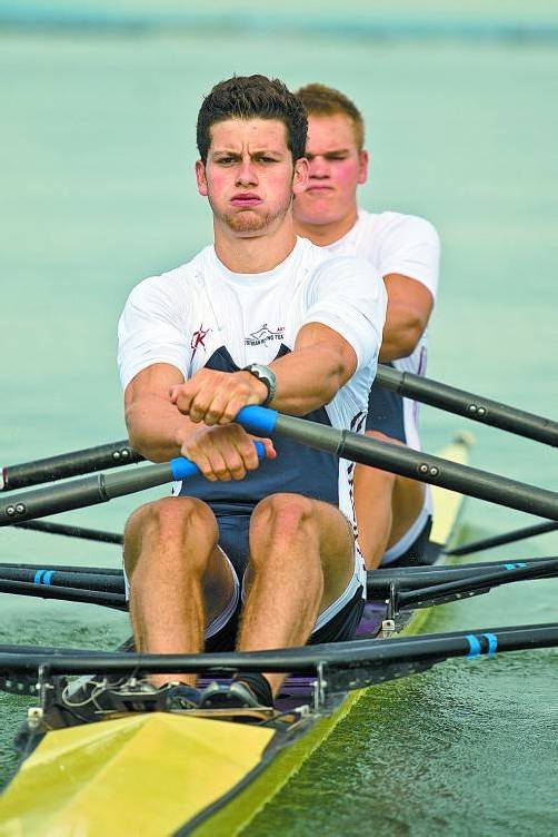 Simon Büchele und Daniel Natter jagen das EM-Limit. Foto: steurer