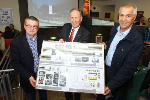 Spatenstich Party des neuen McDonalds Restaurant in Rankweil mit Zima, Merkur