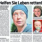 Dank an die VN-Leser für die Chance auf Leben