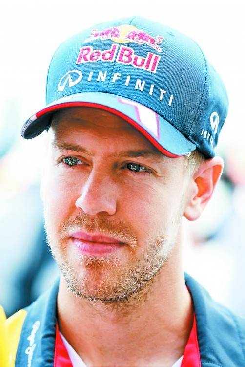 Vettel: Die Reifen bremsen. Foto: ap