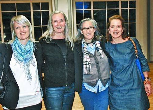 Vortragsgäste mit Referentin: Monika Fink (l.) mit Margit Stocker sowie Homöopathin Lisa Majhenic und Karin Prantner. Fotos: SIE