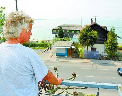 Wenig Info über heikles Projekt: Anrainer Gerald Aubrecht. Foto: VN