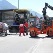Straßensperre in Bludenz heute aufgehoben