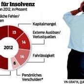 Insolvenzen meist hausgemacht