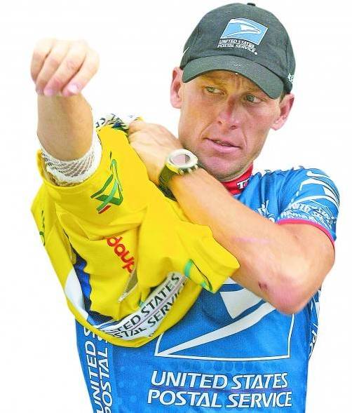 Armstrong fühlt sich immer noch als Gewinner. Foto: ap