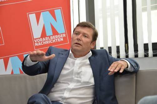 Bachheimer: „Euro ist eine Reißbrettwährung.“ Foto: VN/Gasser