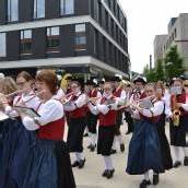 Viel Musik zur Eröffnung am Garnmarkt